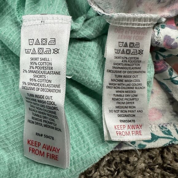 Lot of 3 Girls Skorts Cynthia Rowley 365 Kids Multiple Patterns Sz 7/8 - Picture 10 of 11